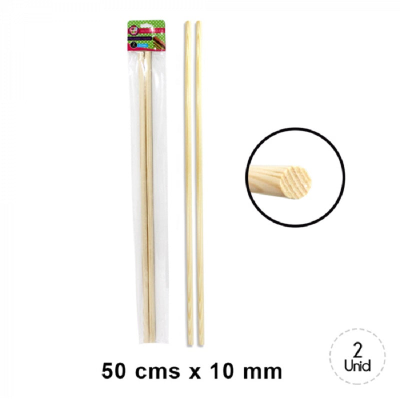 palos de maqueta redondos