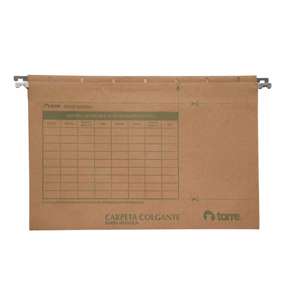 carpeta colgantes