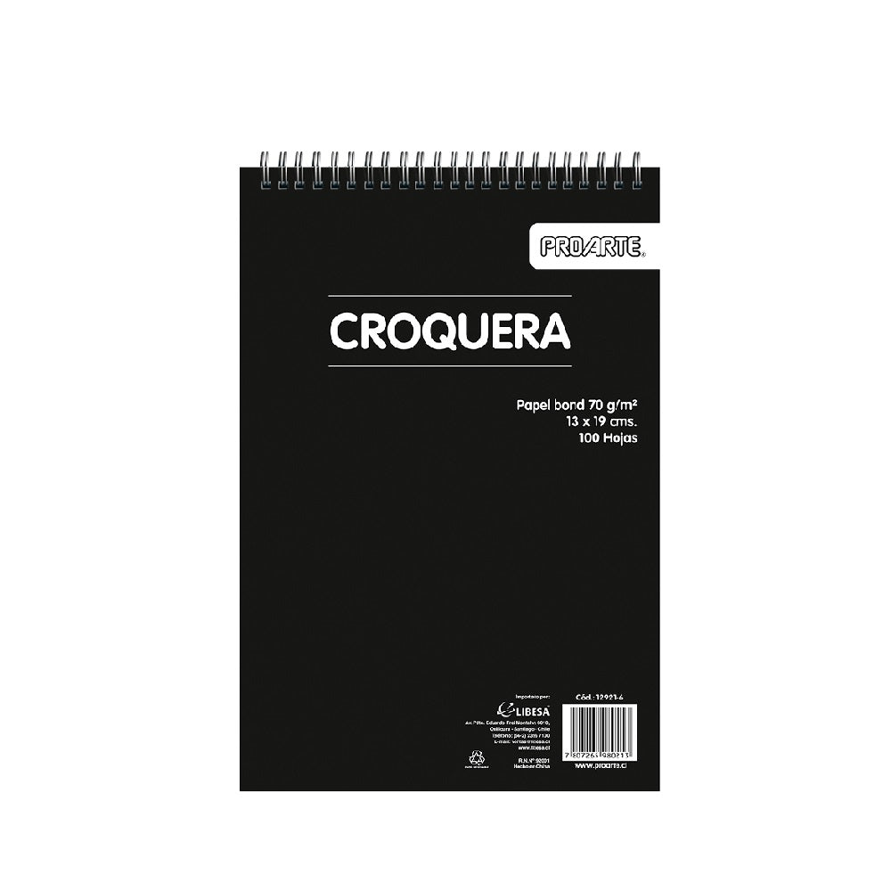 croquera 13x19