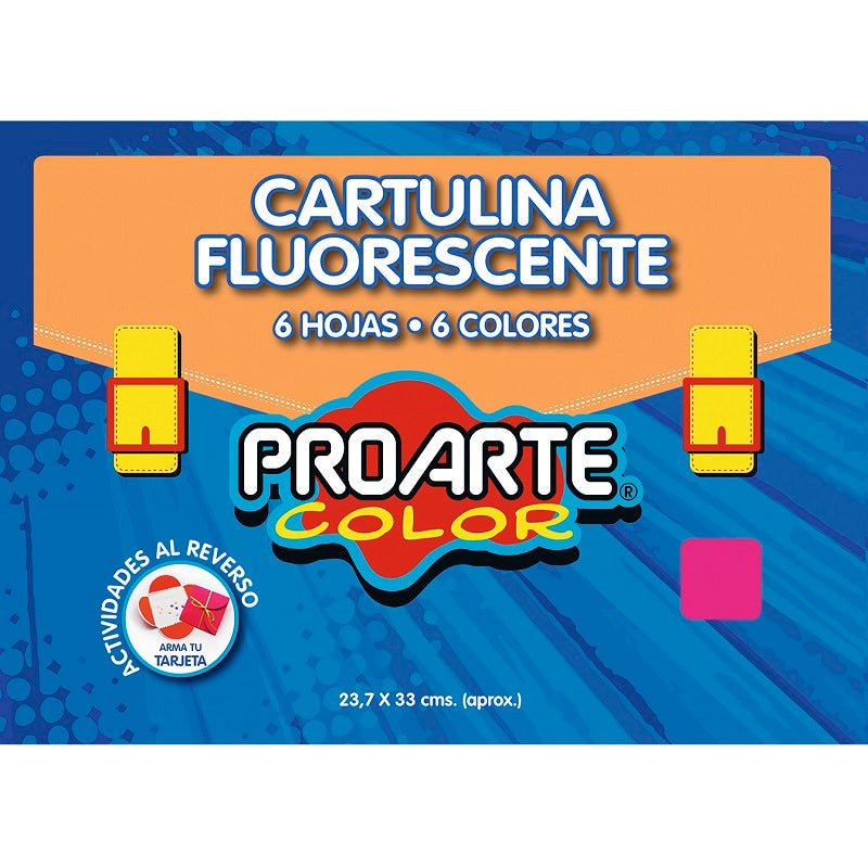 cartulina fluorescente