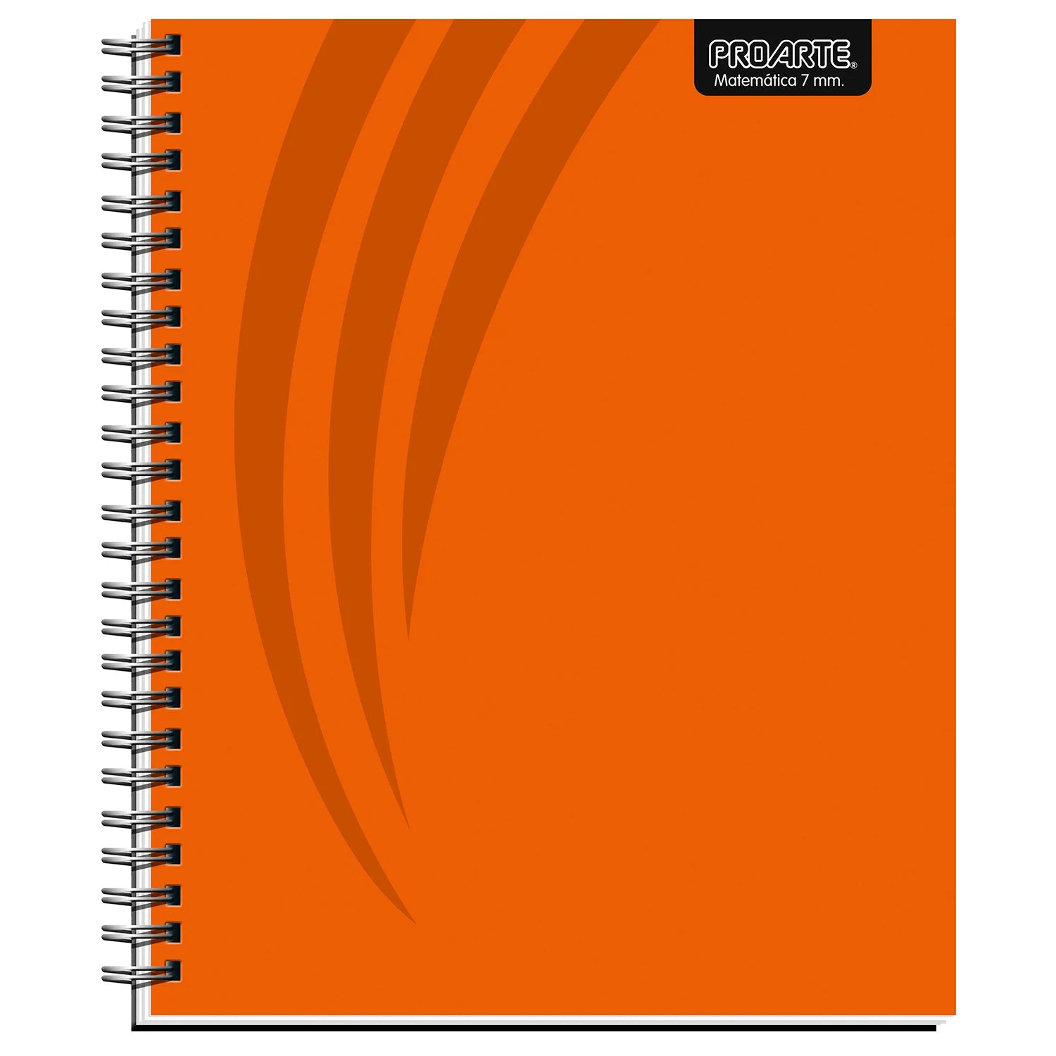 cuaderno universitario naranjo