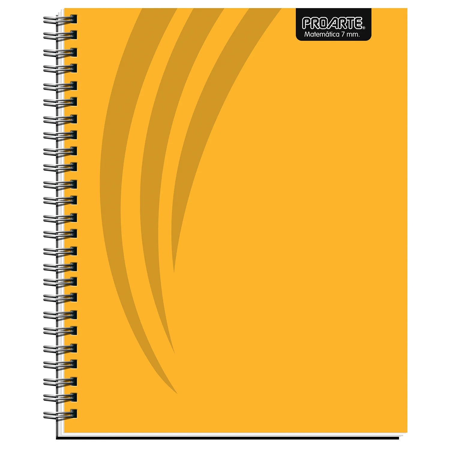 cuaderno universitario amarillo