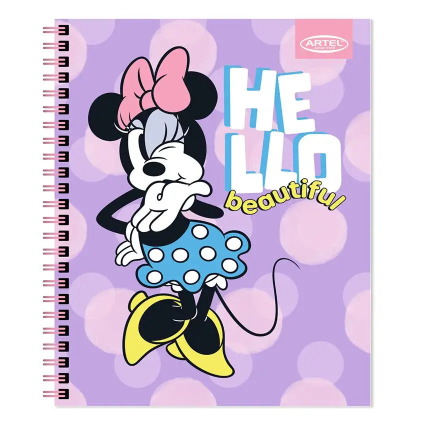 cuadernos minnie