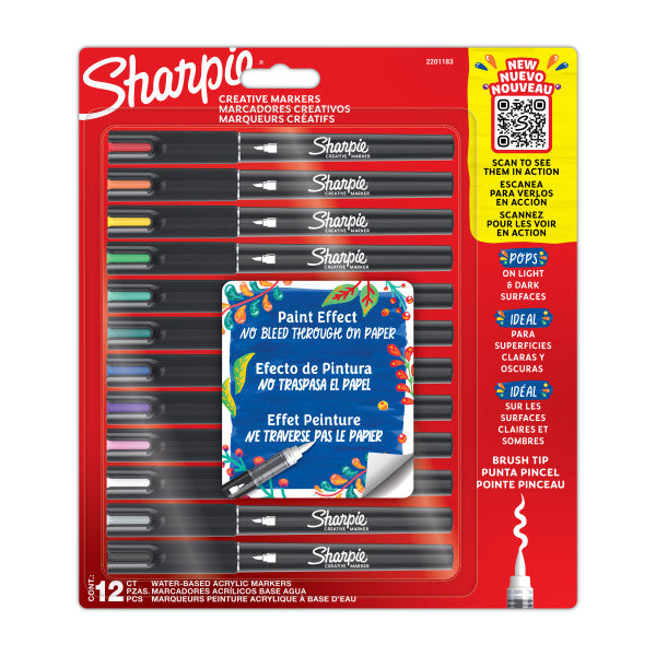 sharpie acrílico