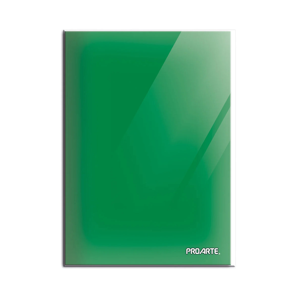 carpeta con acoclip verde