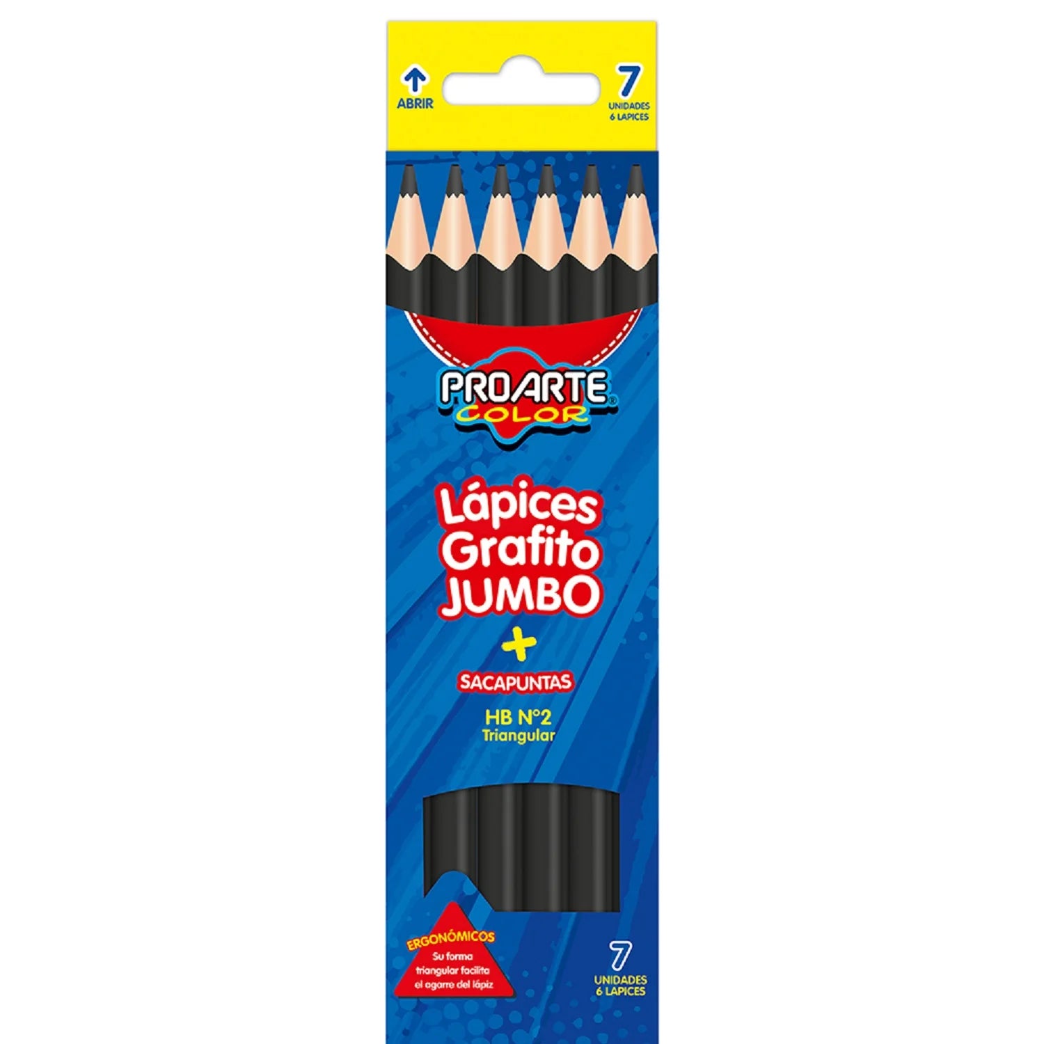 lápices grafito jumbo