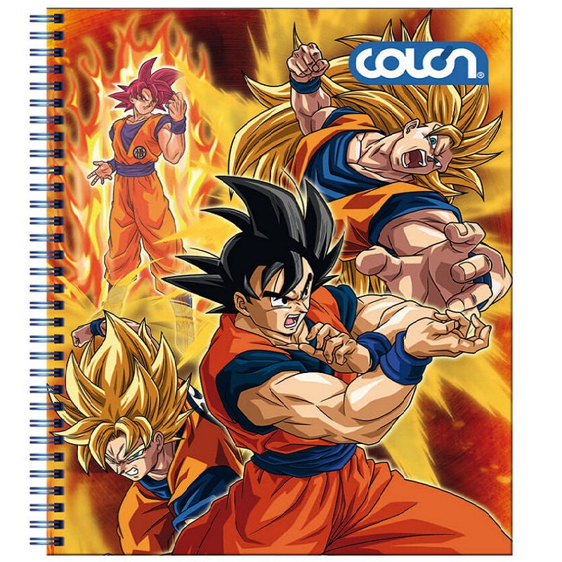 cuaderno universitario dragon ball