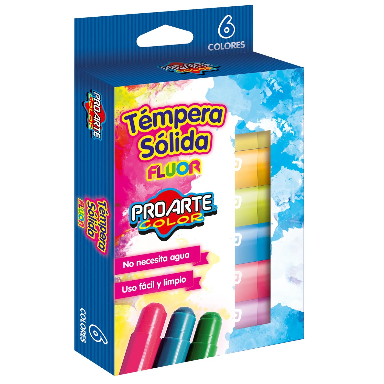 tempera solida fluor