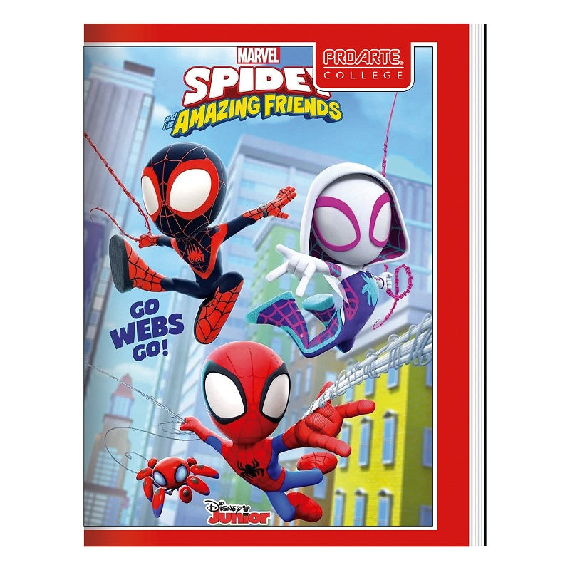 cuaderno spider man