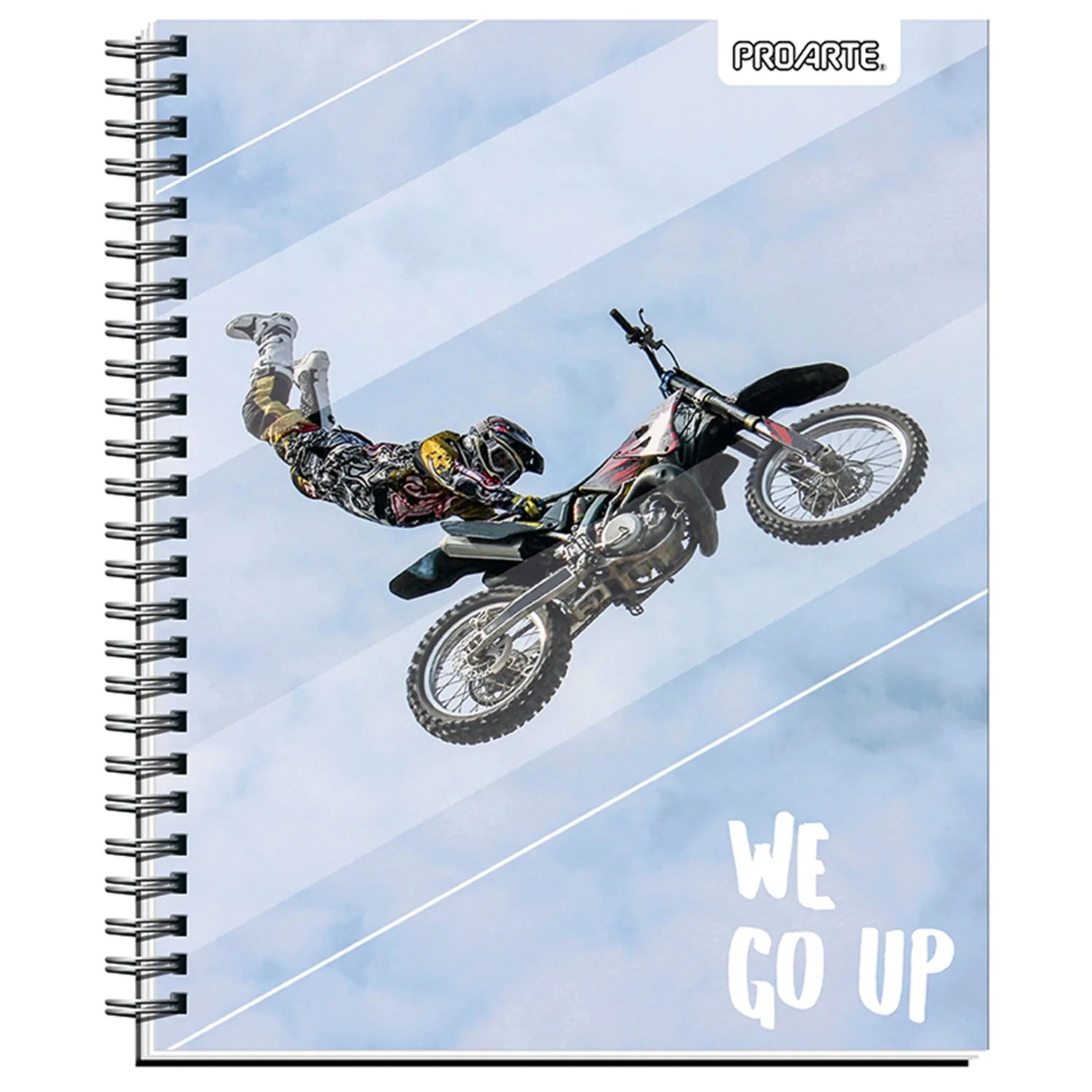 cuaderno universitario moto