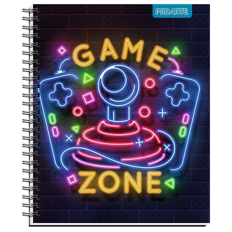 cuaderno universitario gamer