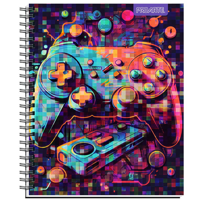 cuadernos universitarios gamer