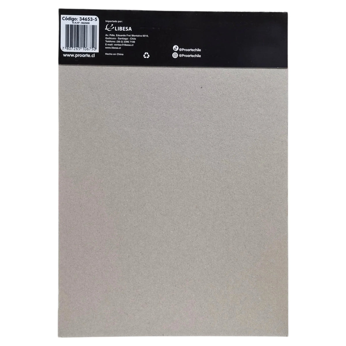 34653-5 block acrilico proarte