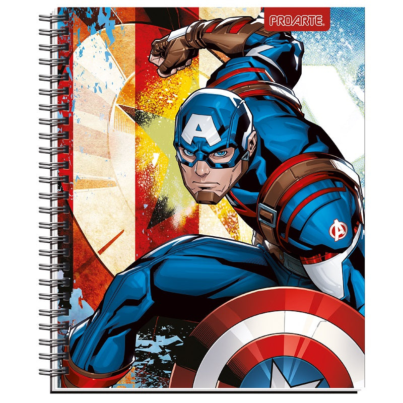Cuaderno Universitario Super Heroes 100hjs 7mm Proarte