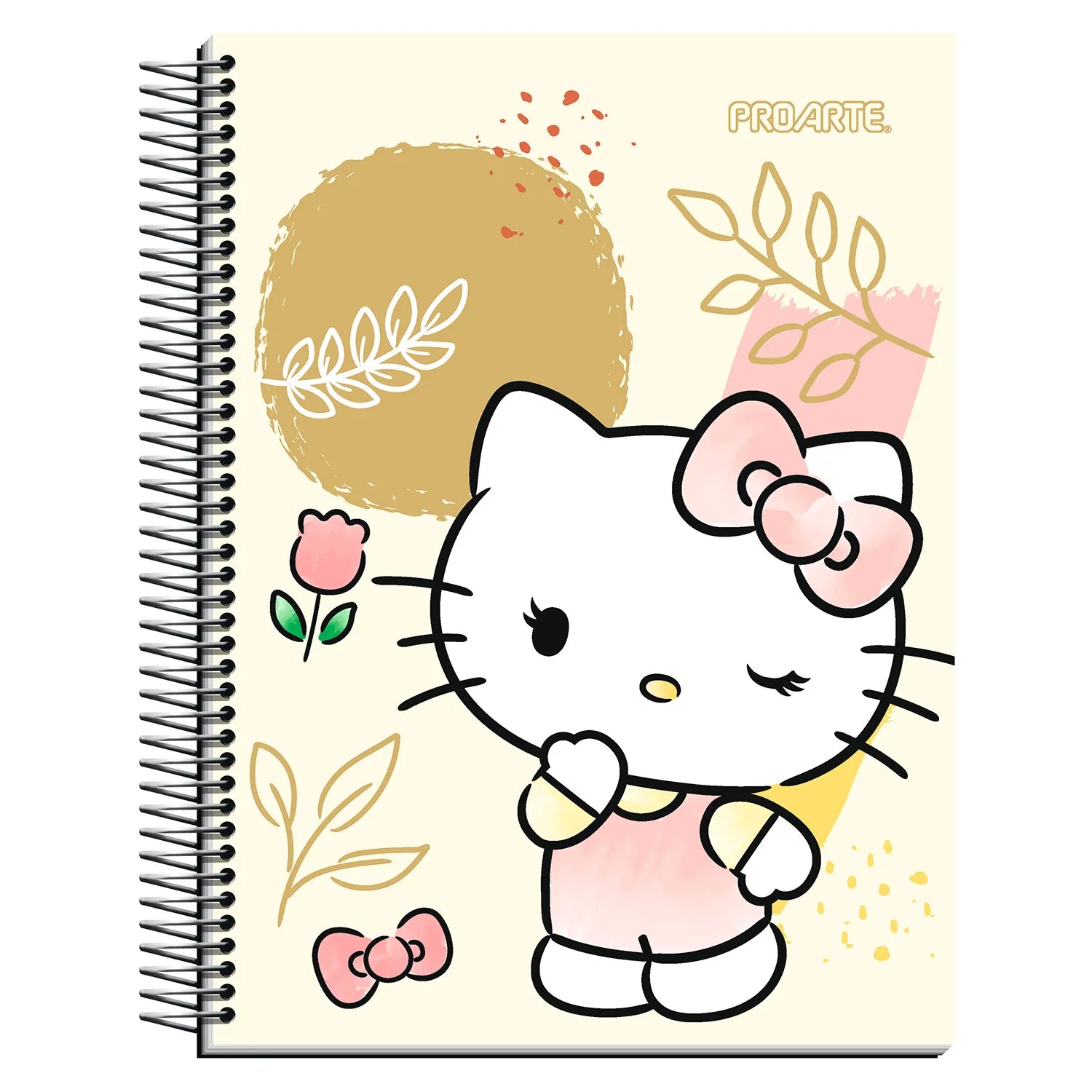 cuadernos triple hello kitty
