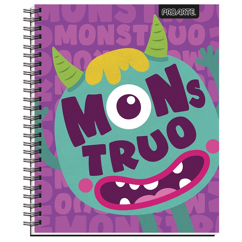 cuaderno universitario monster