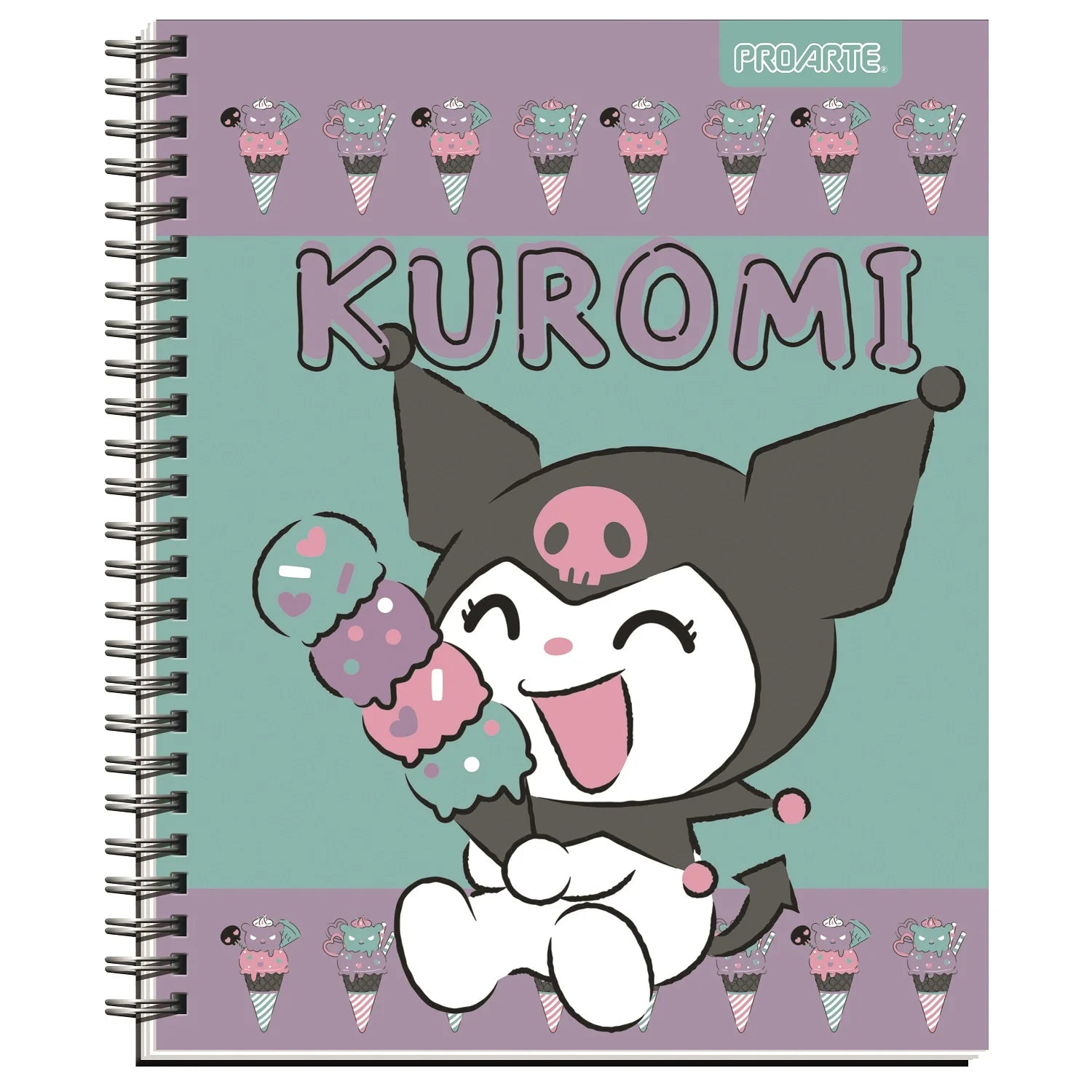 cuaderno de kuromi