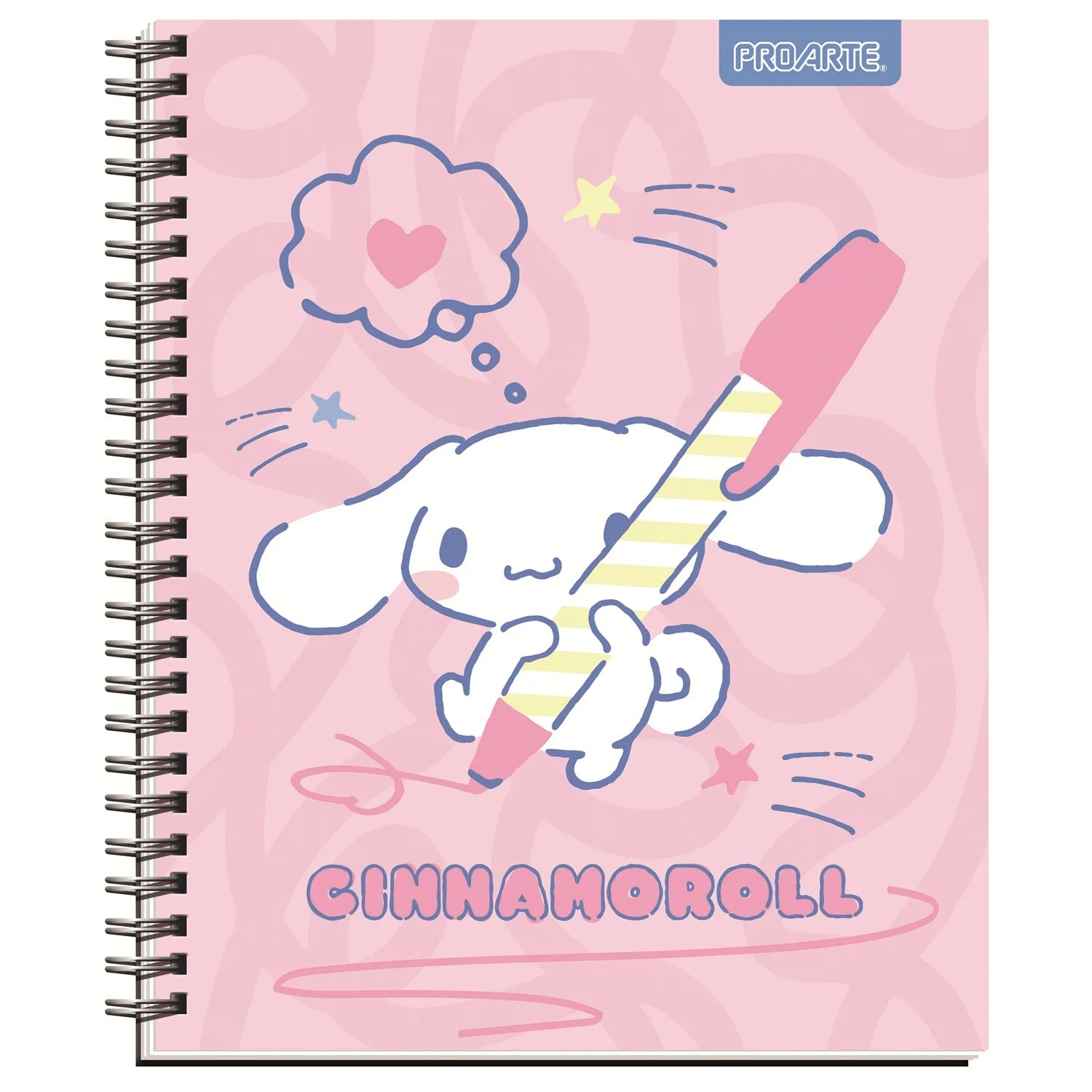 cuaderno rosado