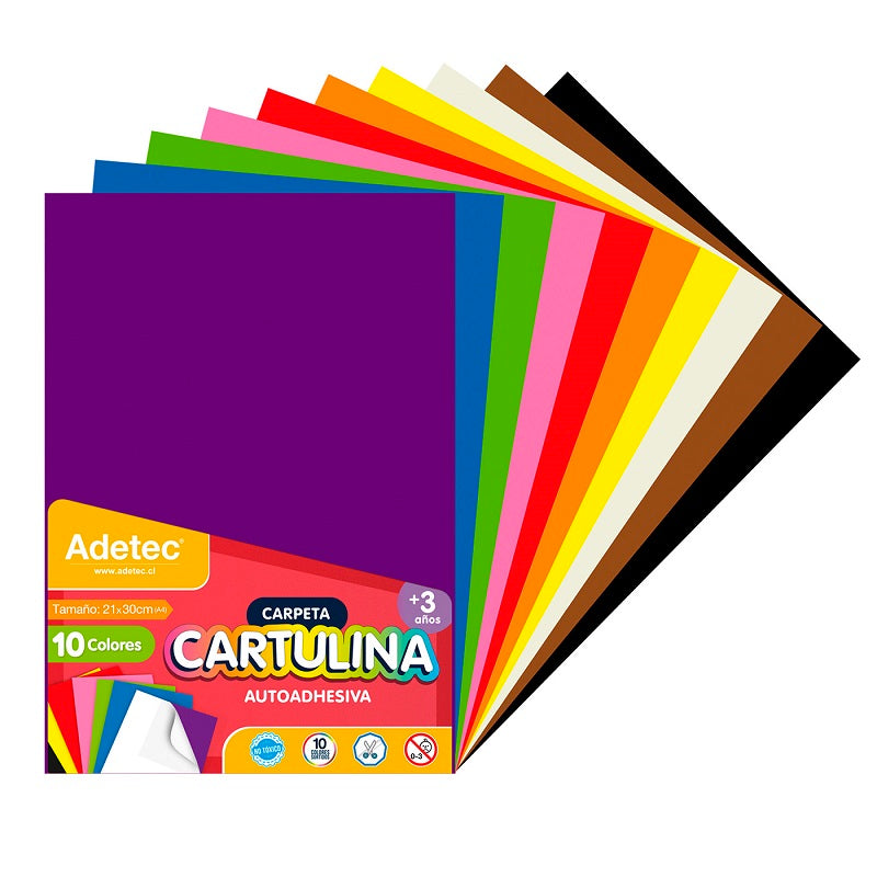 Cartulina autoadhesiva