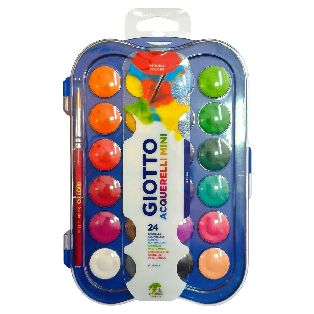 acuarela giotto 24 colores
