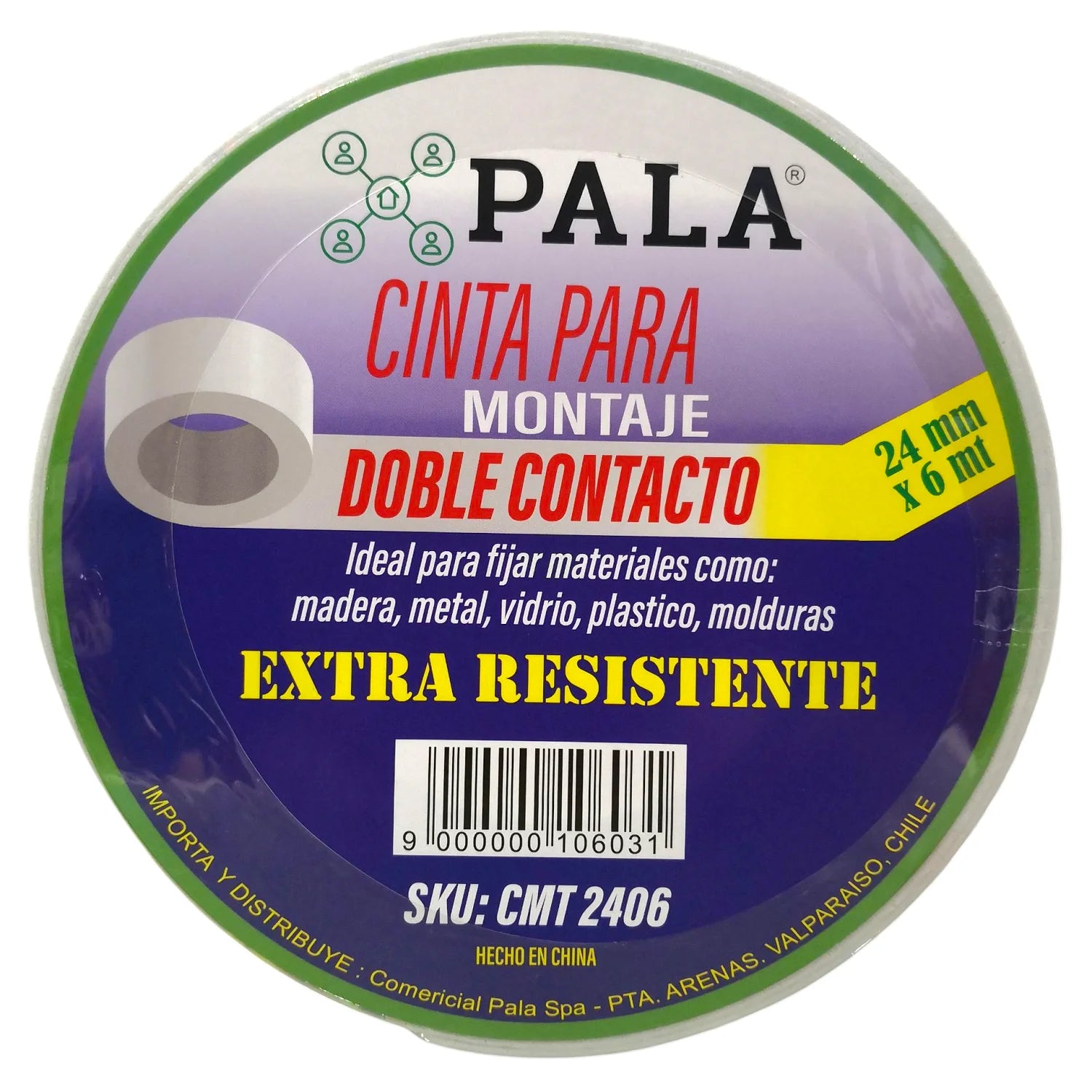 Cinta doble faz espuma