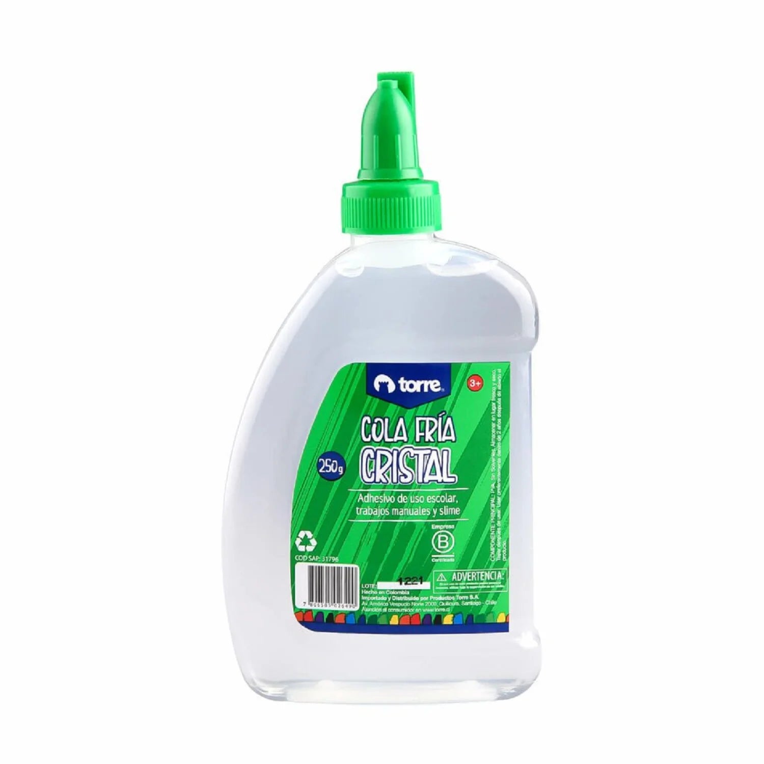 cola fria cristal torre 250 gr