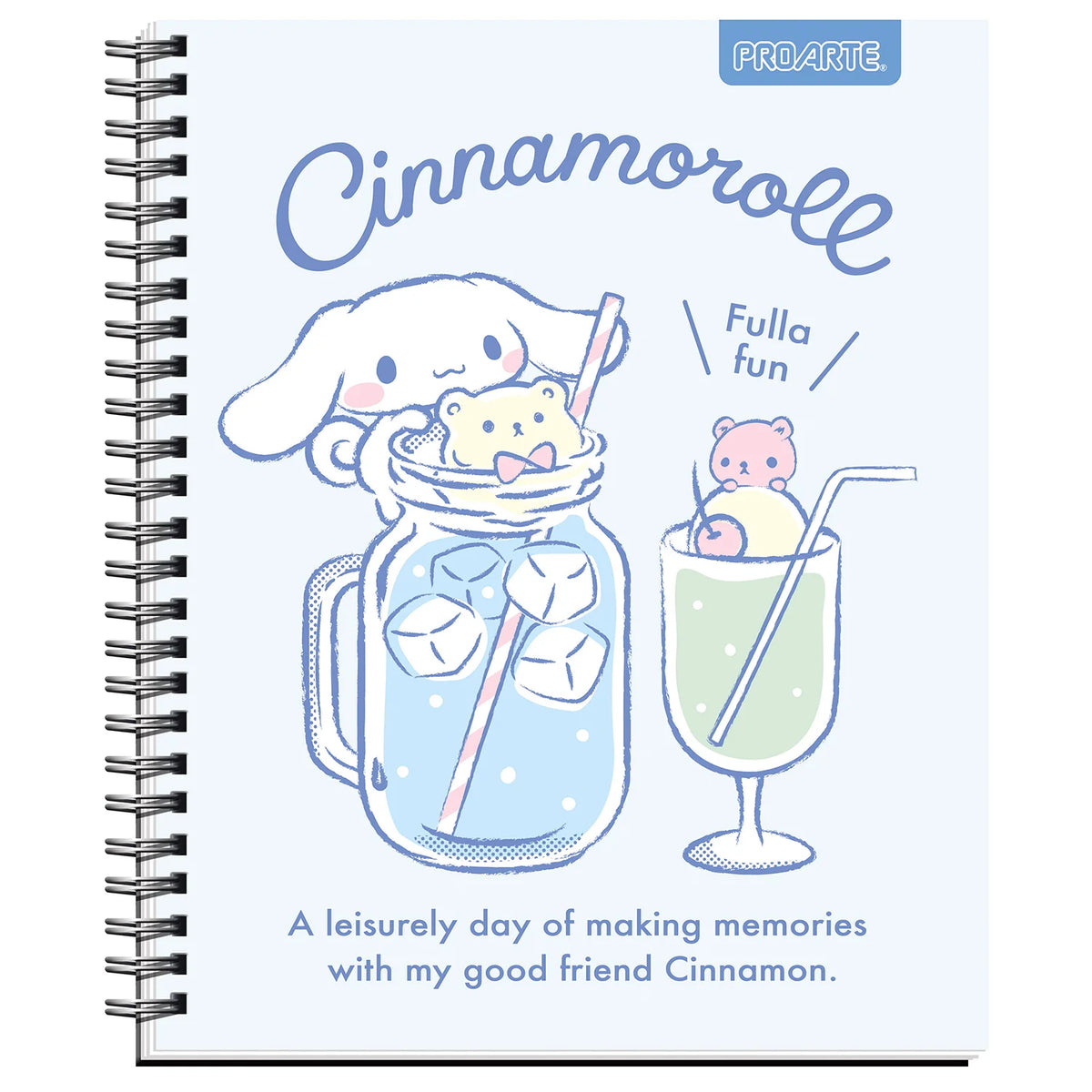 cuaderno de cinnamon roll