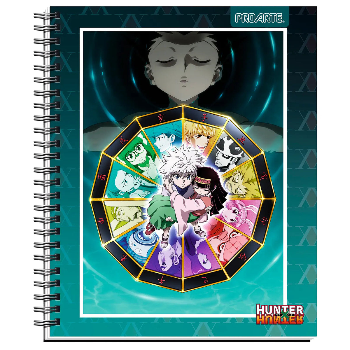 hunter x hunter cuaderno