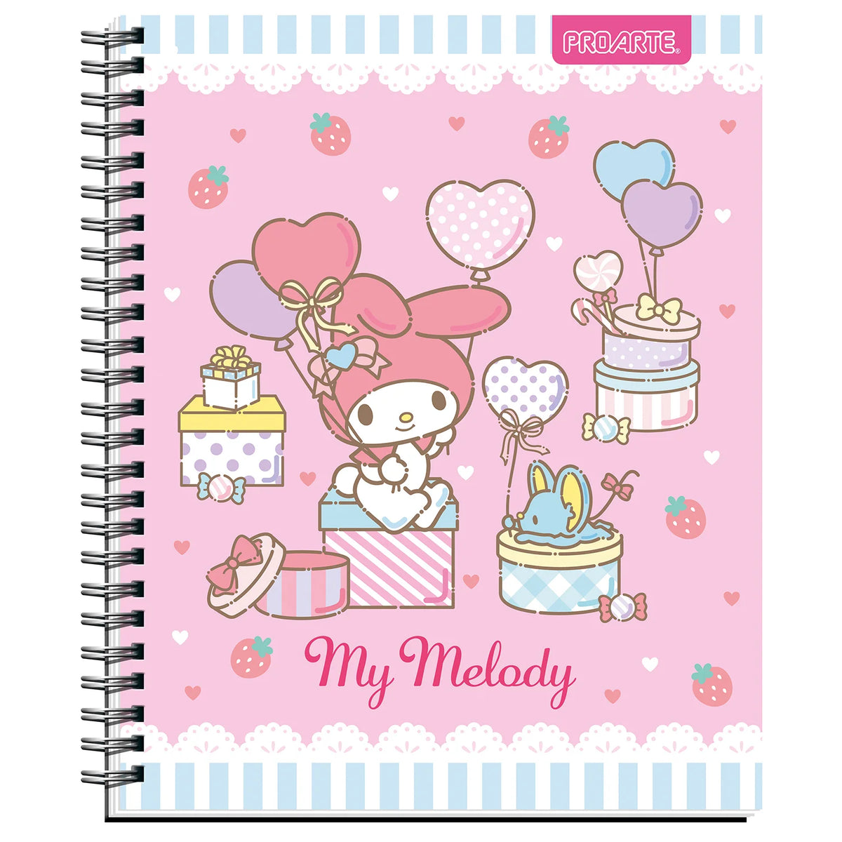 Cuaderno Universitario My Melody 7mm 100hjs Proarte