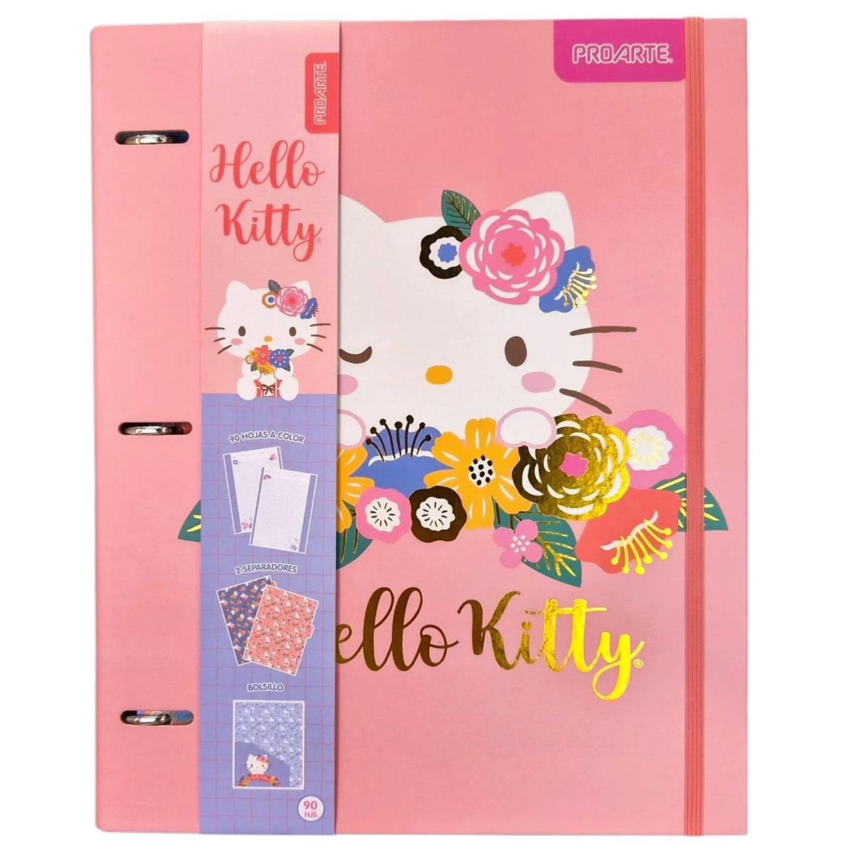 cuaderno personalizable hello kitty proarte