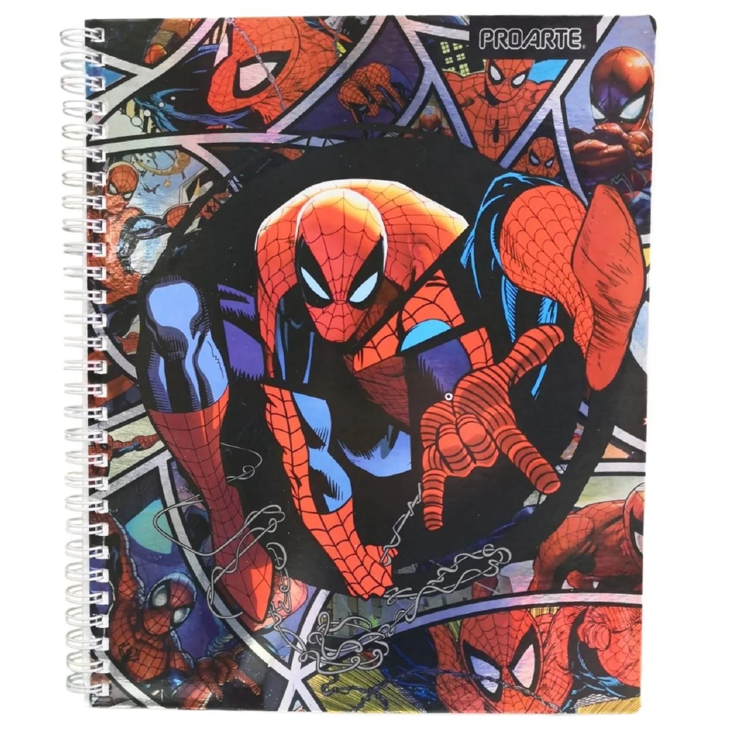 cuadernos spiderman