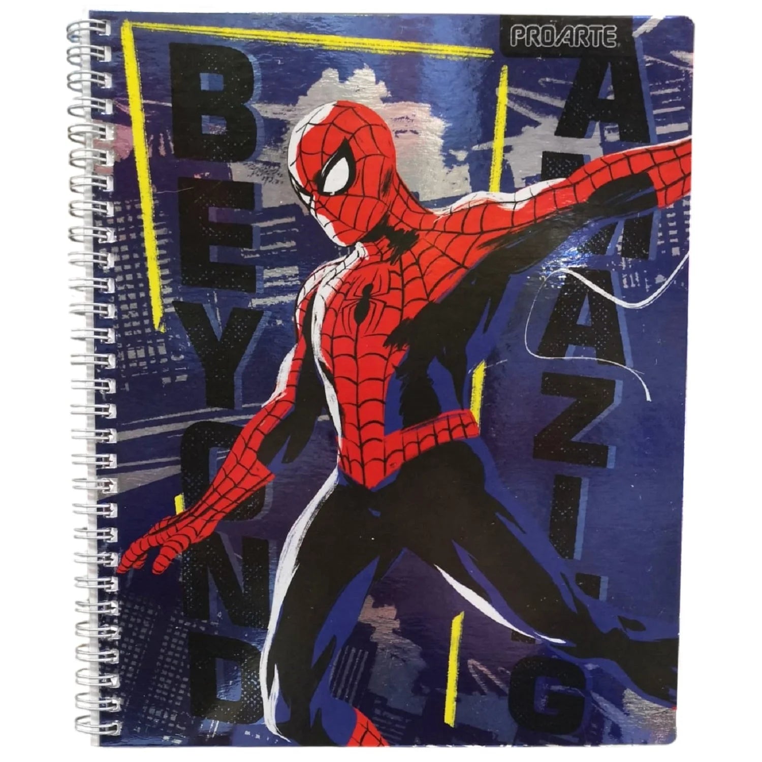 cuaderno spiderman