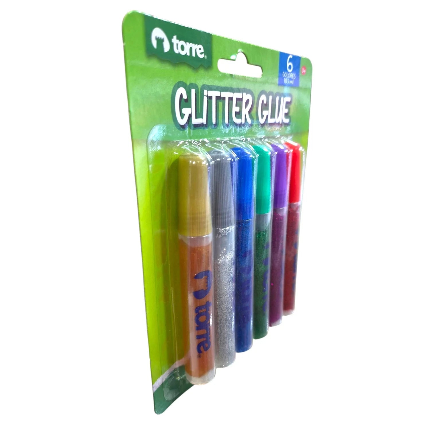 31403 glitter glue 6 colores torre