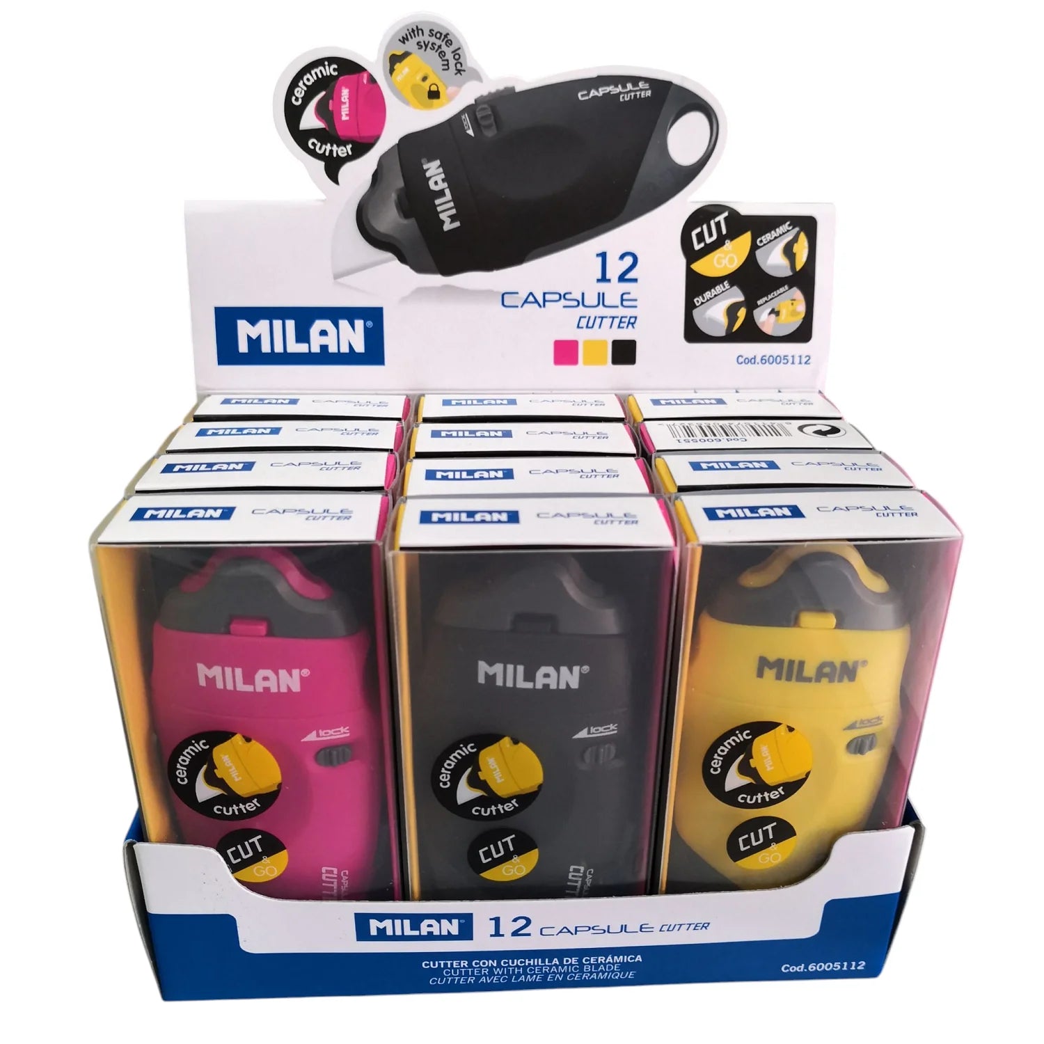 corta carton retractil