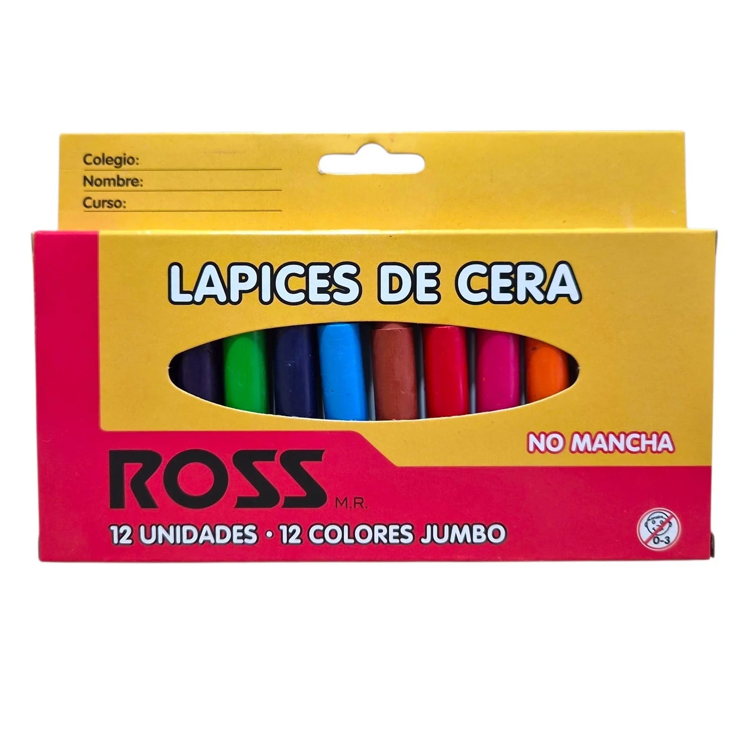 lapices de cera jumbo ross