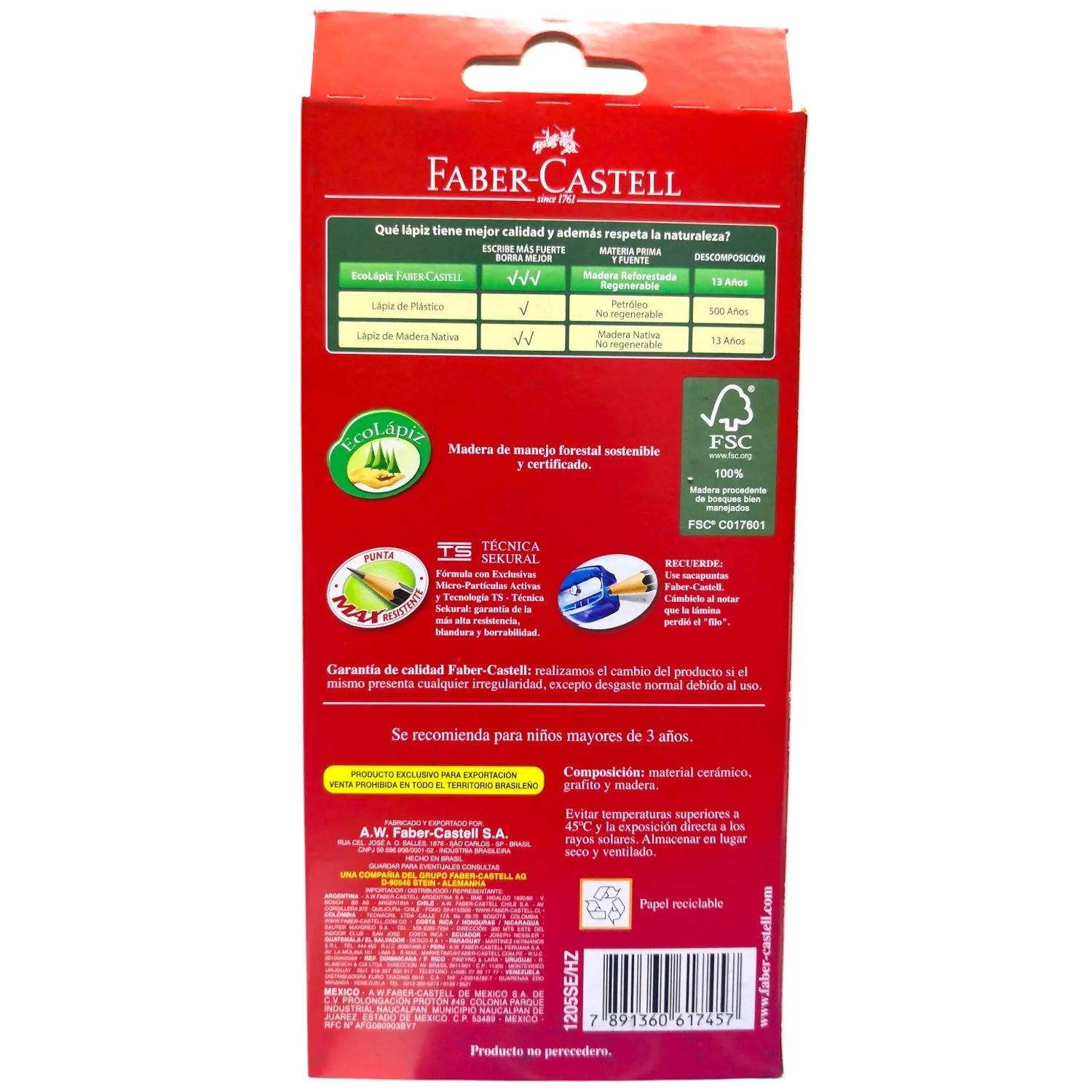 lápices grafito ecolapices