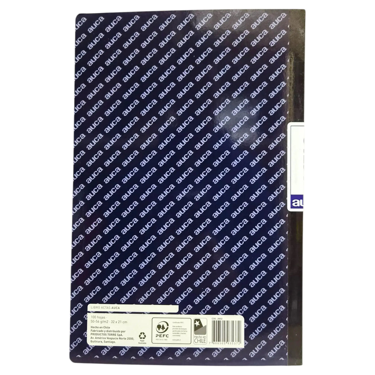 libro de actas 100 hojas lineal