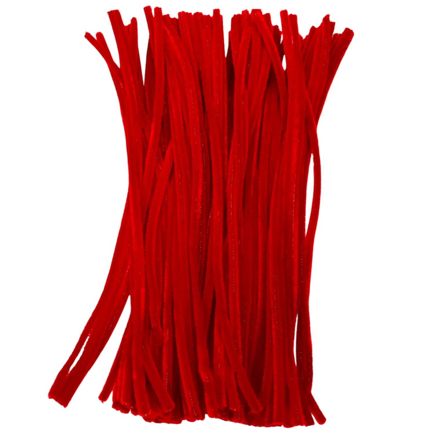 Limpia pipas 100 unidades rojo