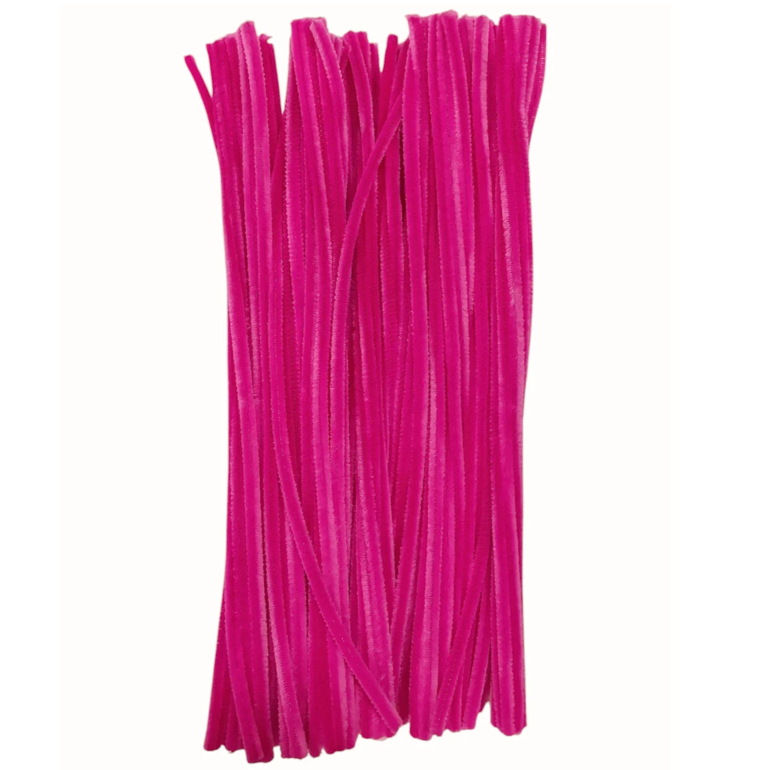 Limpia pipas 100 unidades rosado oscuro