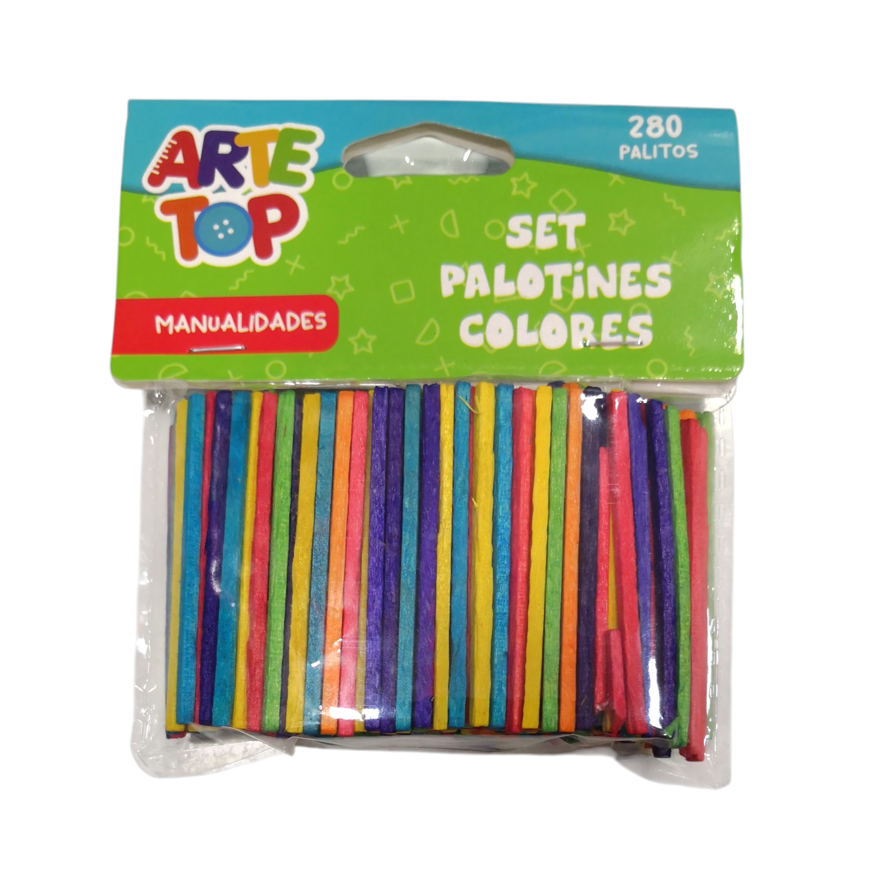 palotines de colores