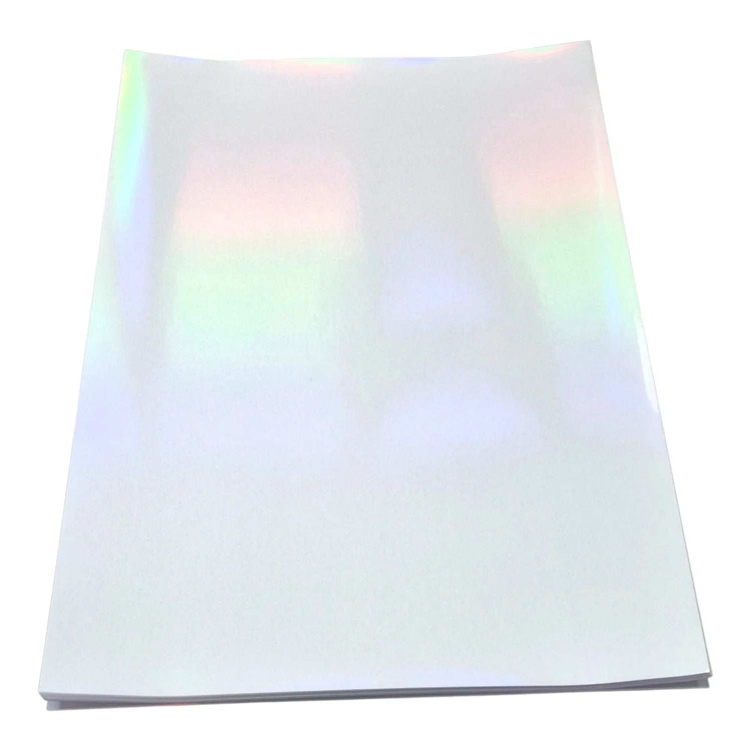 papel holográfico transparente adhesivo