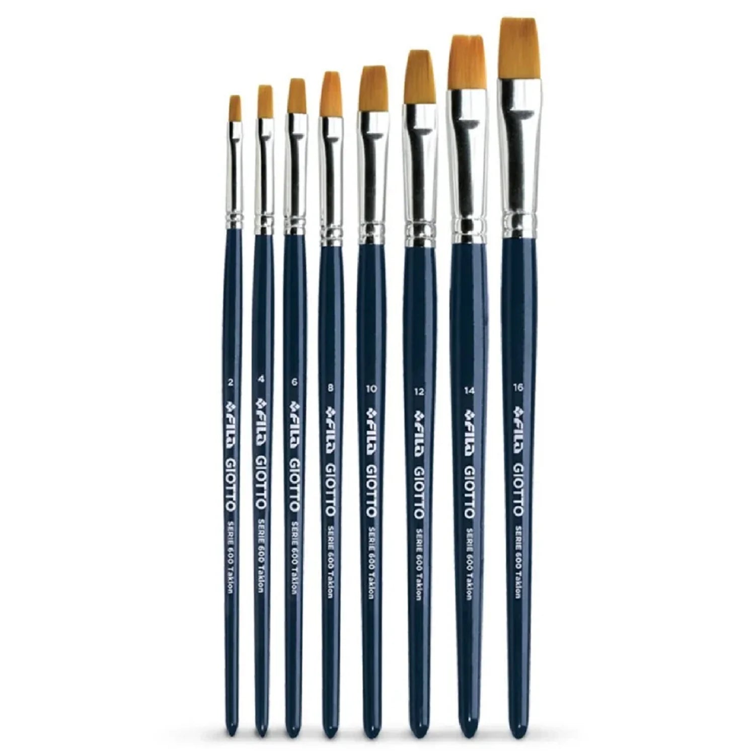 pinceles espatulados