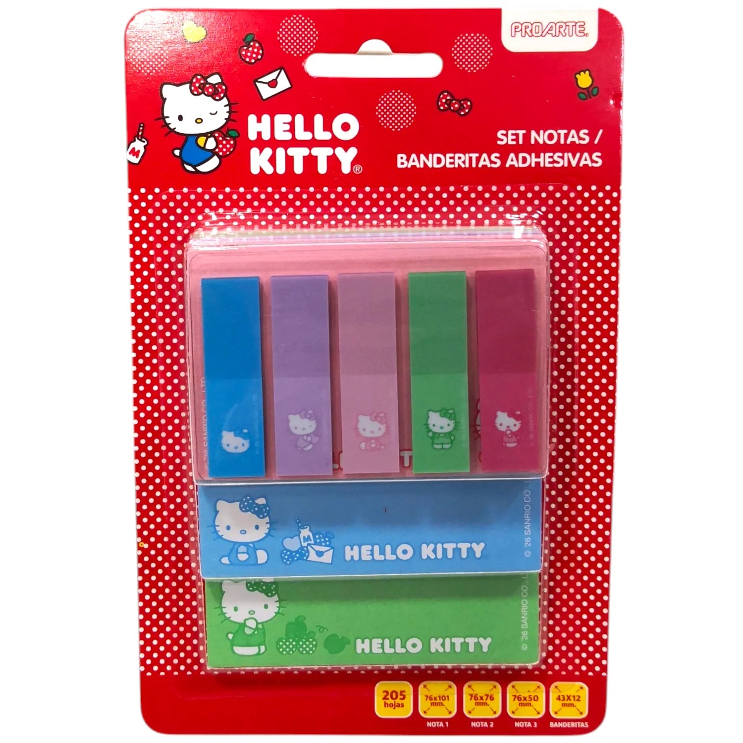 post it hello kitty