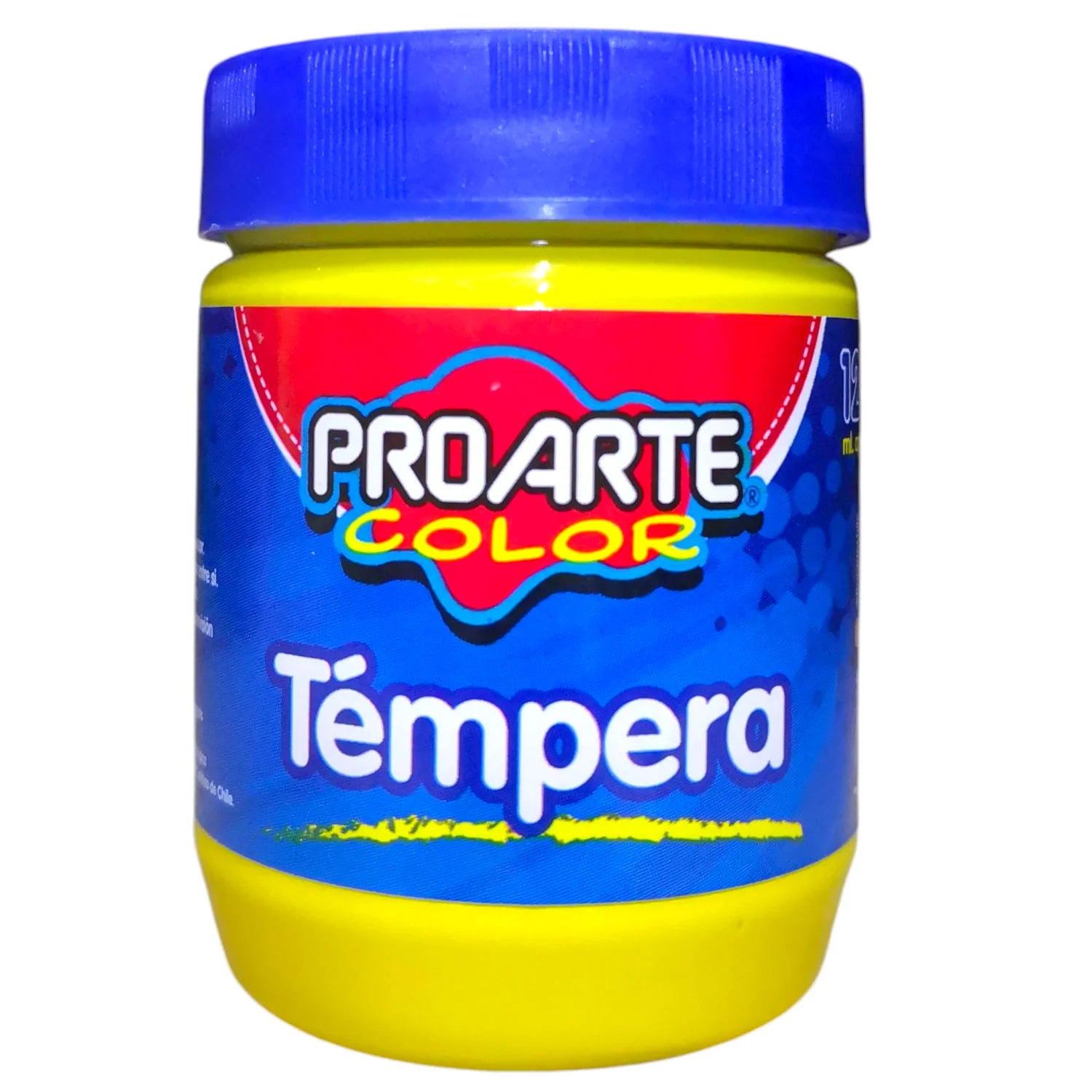 témpera 120ml amarilla