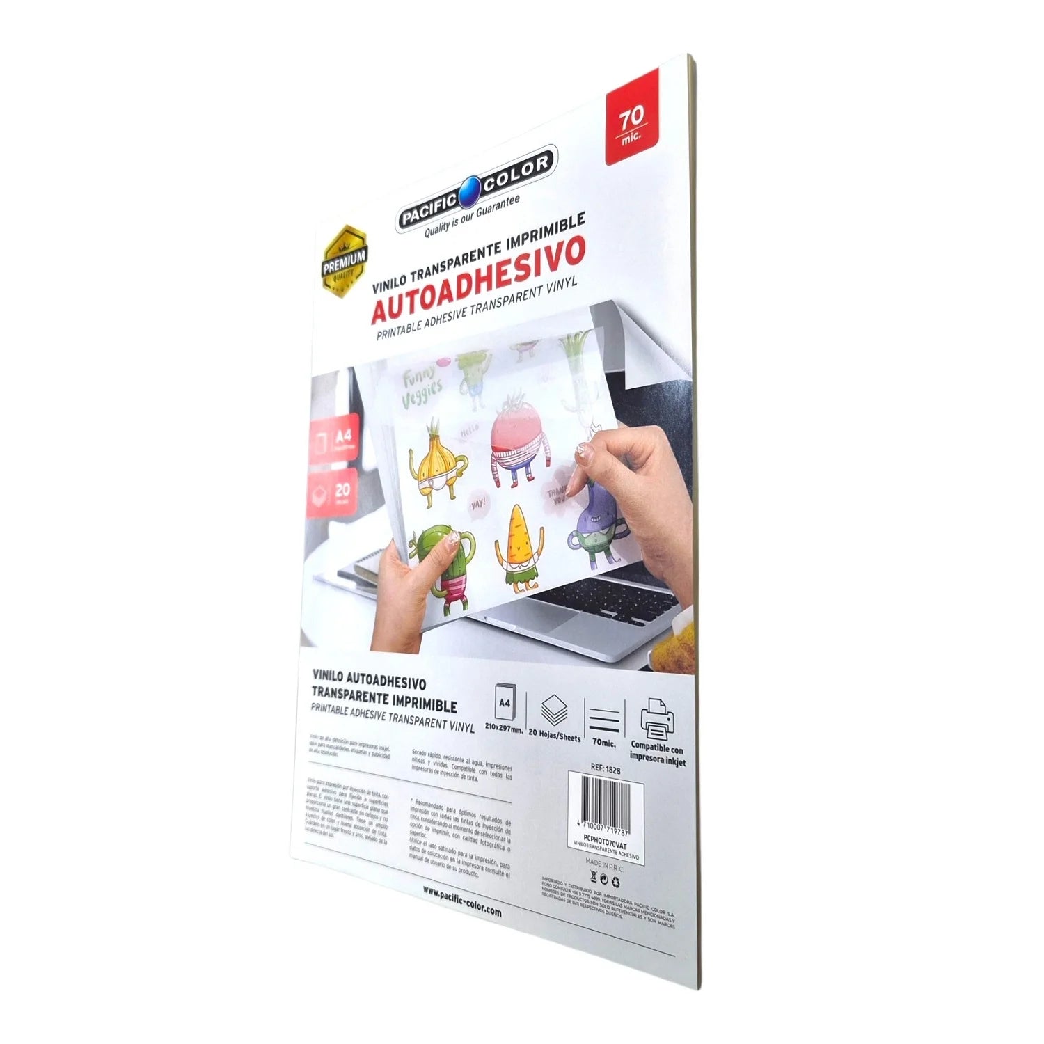 vinilo transparente adhesivo