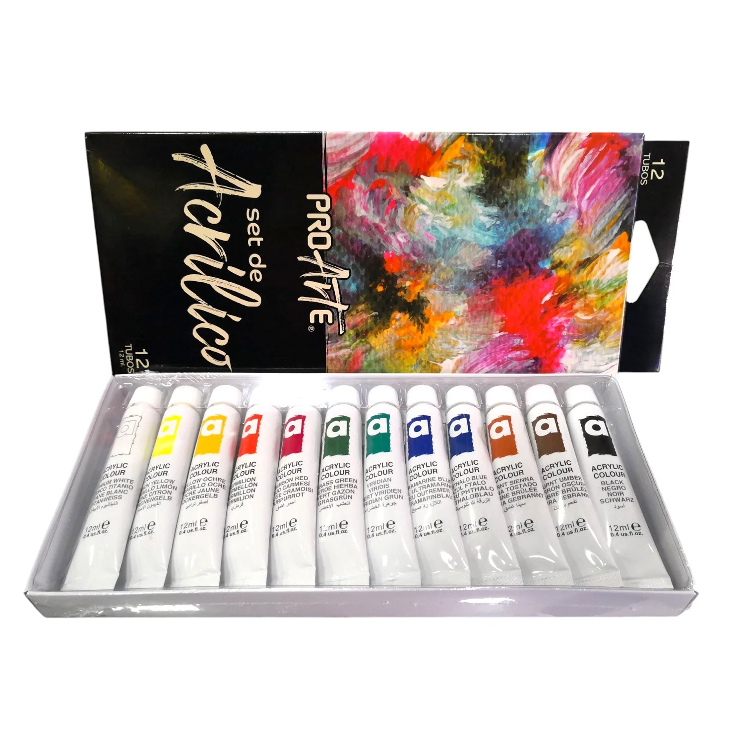 pinturas acrilicas set