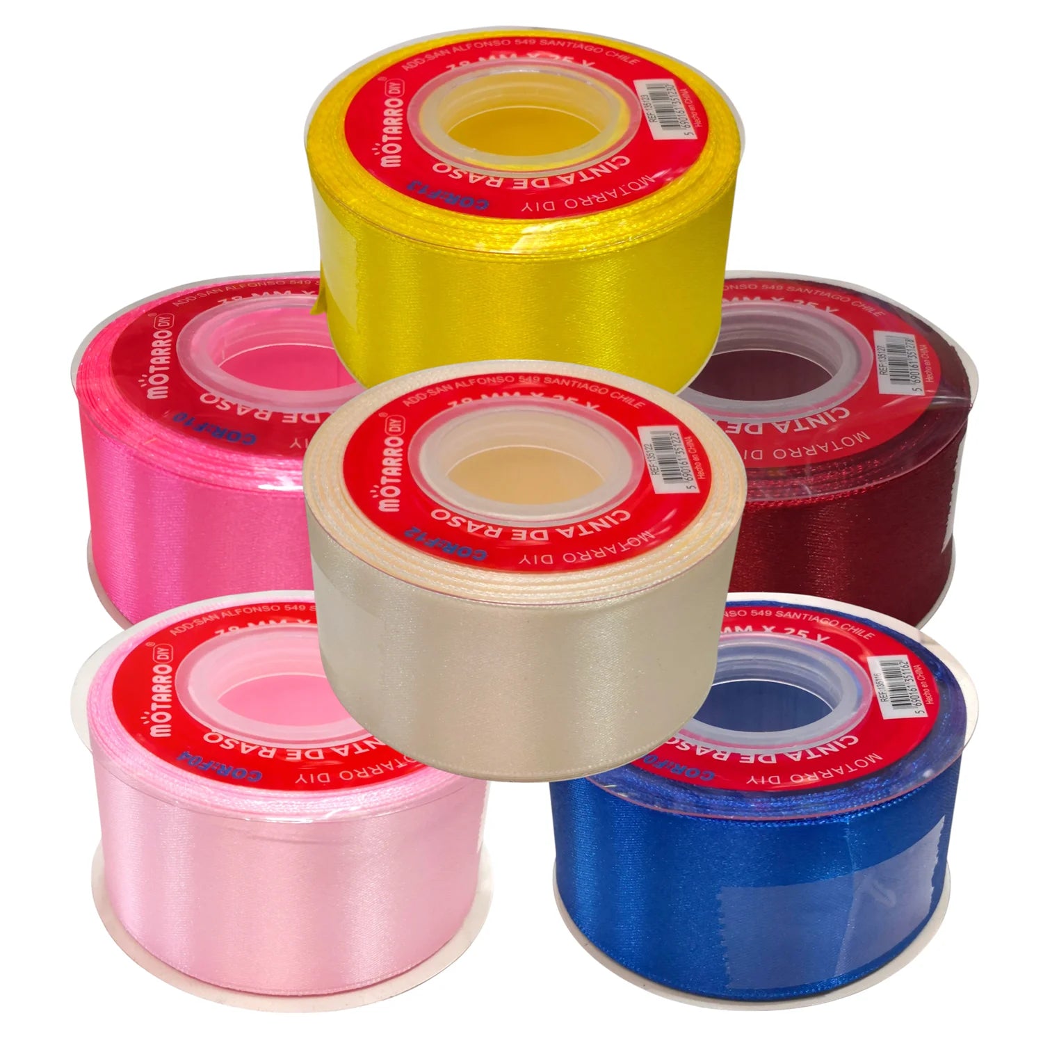 cinta de raso 4cm