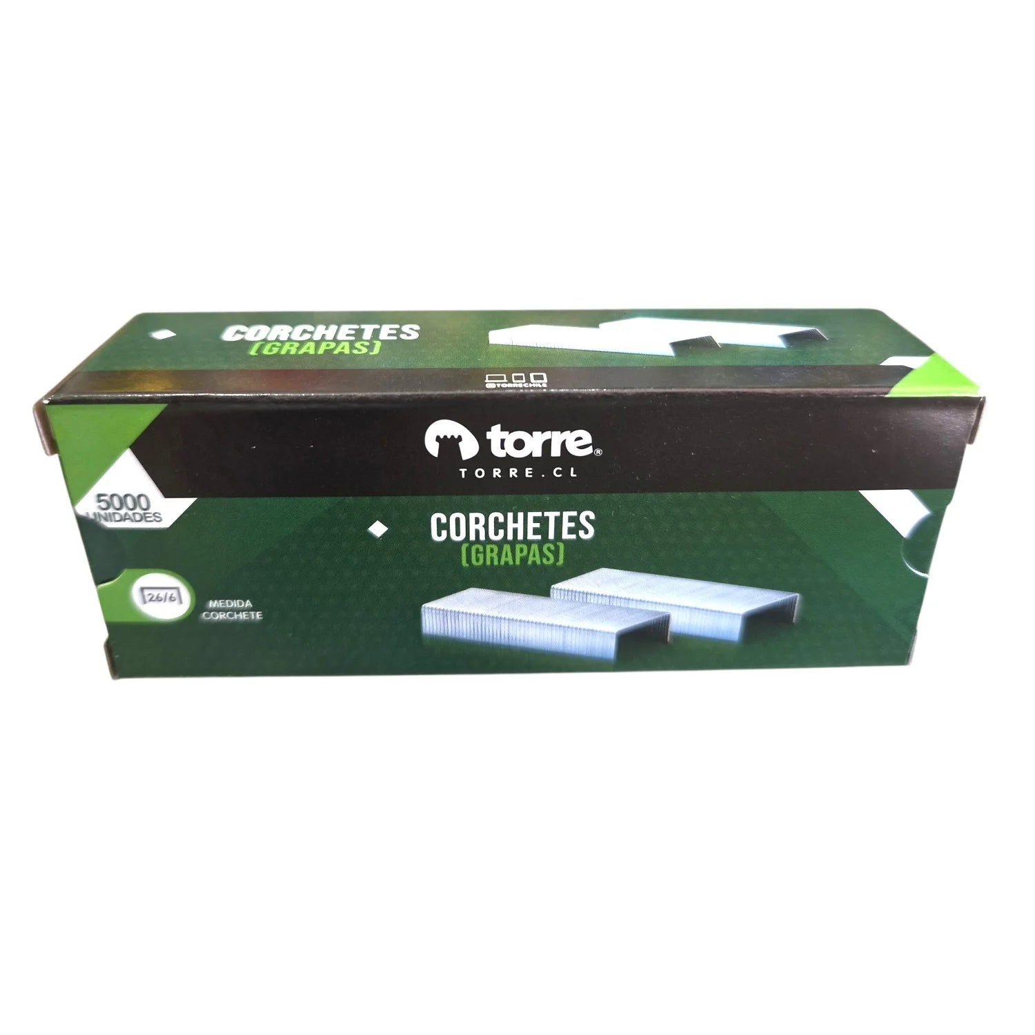 caja corchetes 26/6 5000 unidades torre