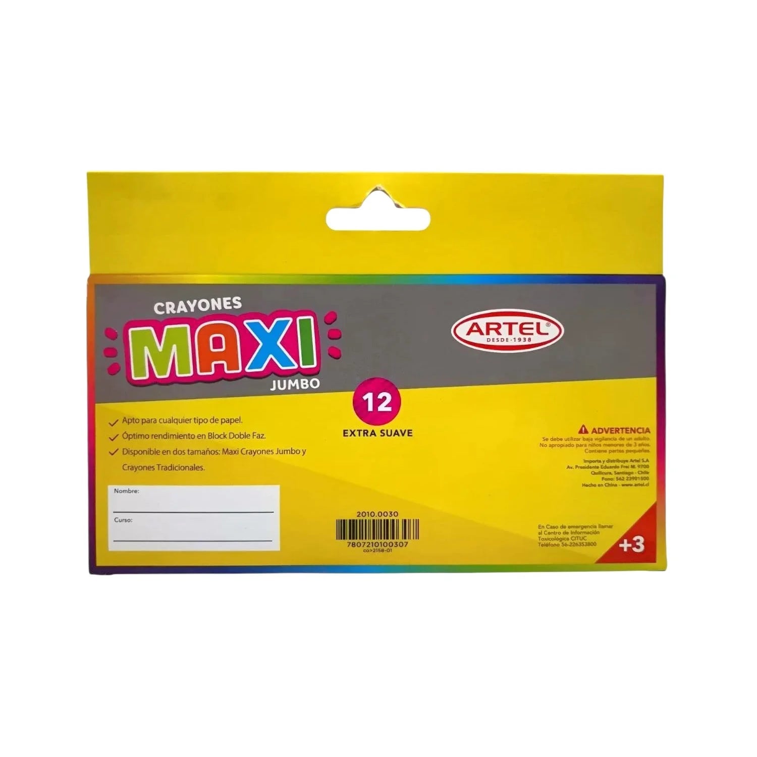 lápices de cera jumbo