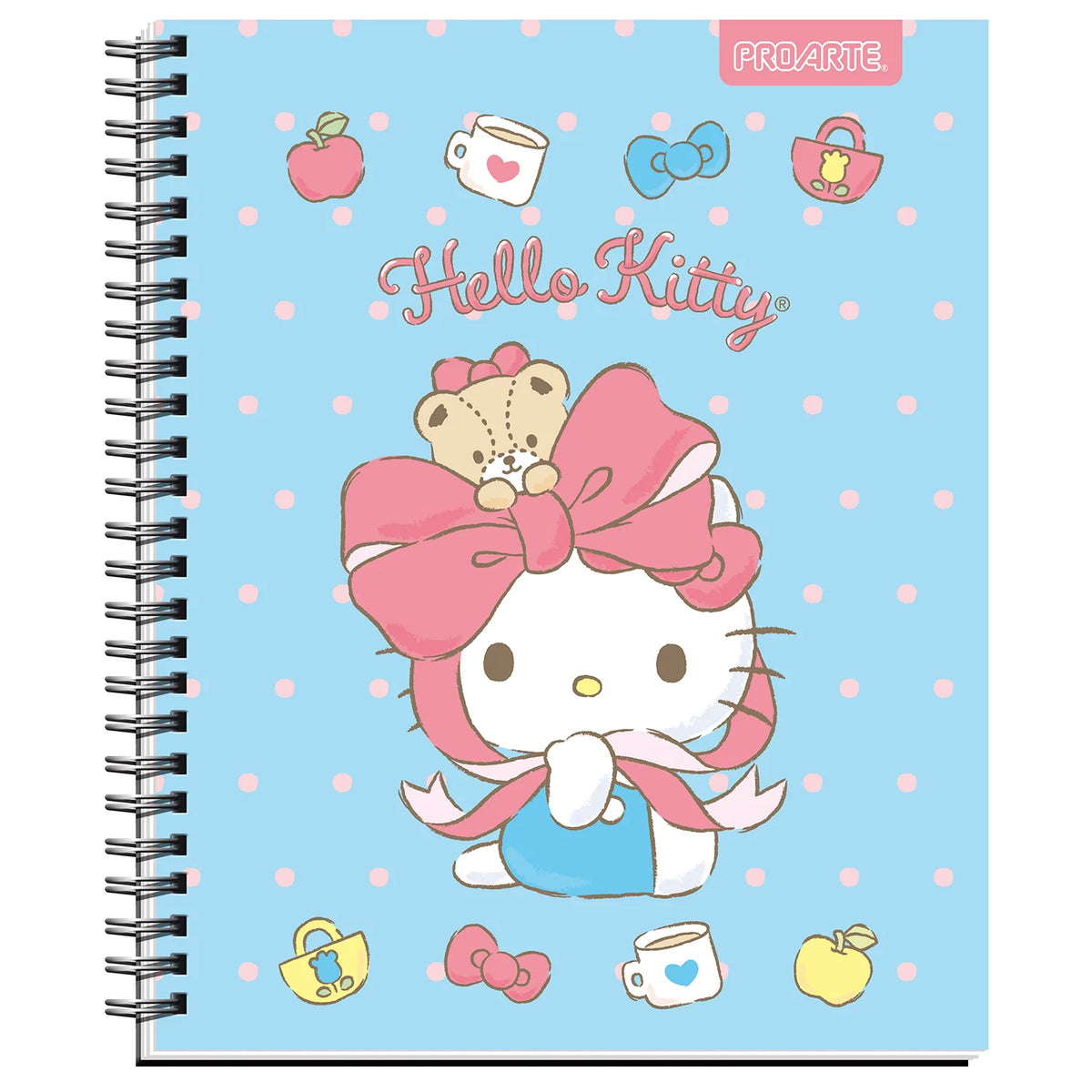 cuaderno universitario hello kitty 100 hojas proarte